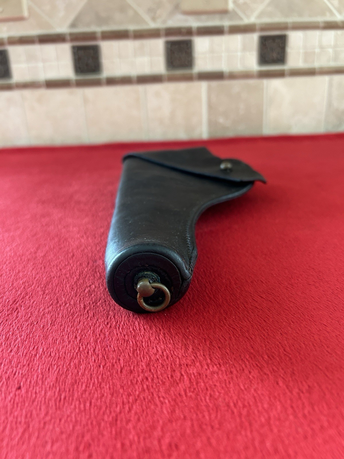 WWI US Army M1909 Military Leather Holster For M1917 .45 Revolver G&K 1918