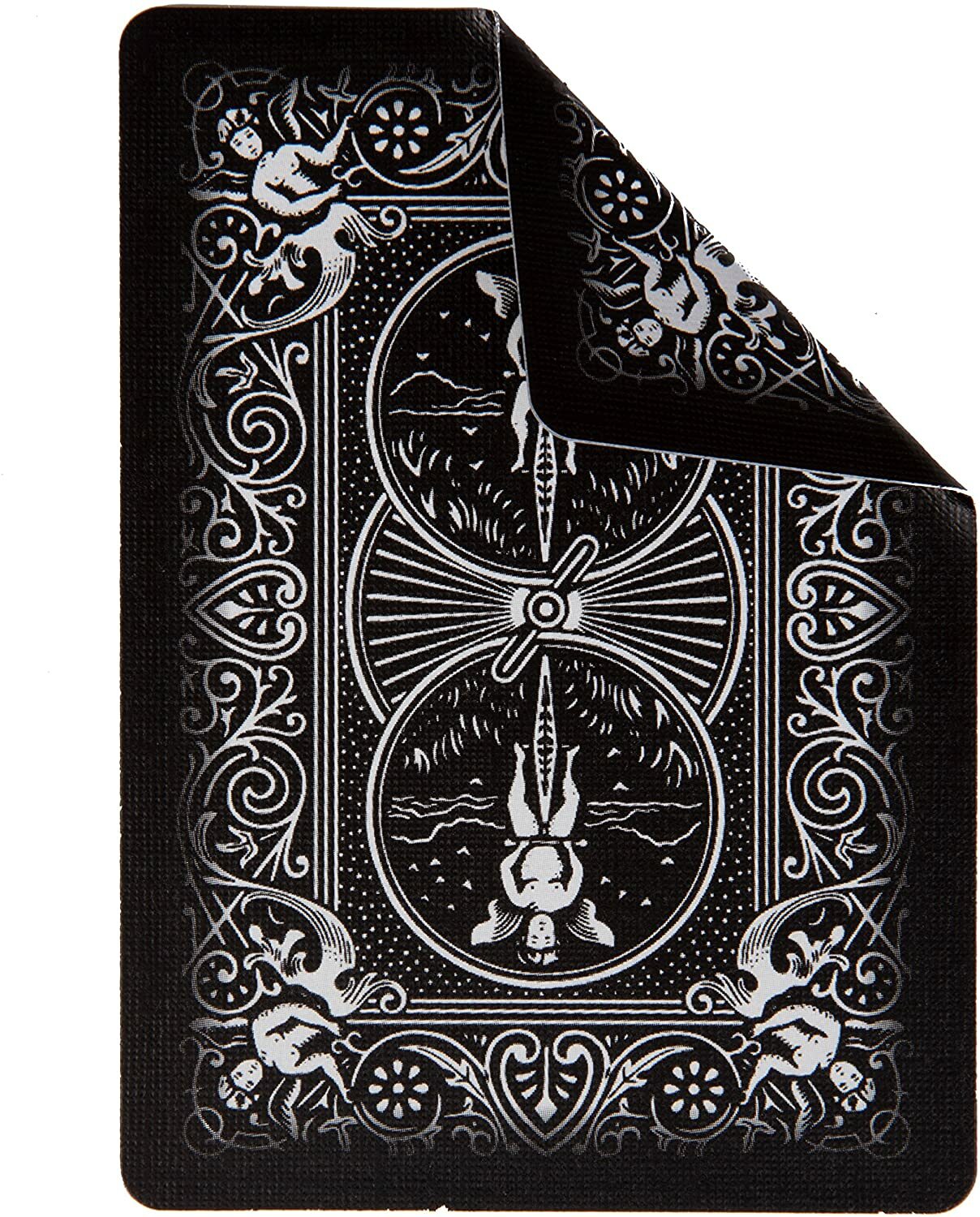 Bicycle Ellusionist Black Ghost Playing Cards Trump Second Edition w Gaff Backer