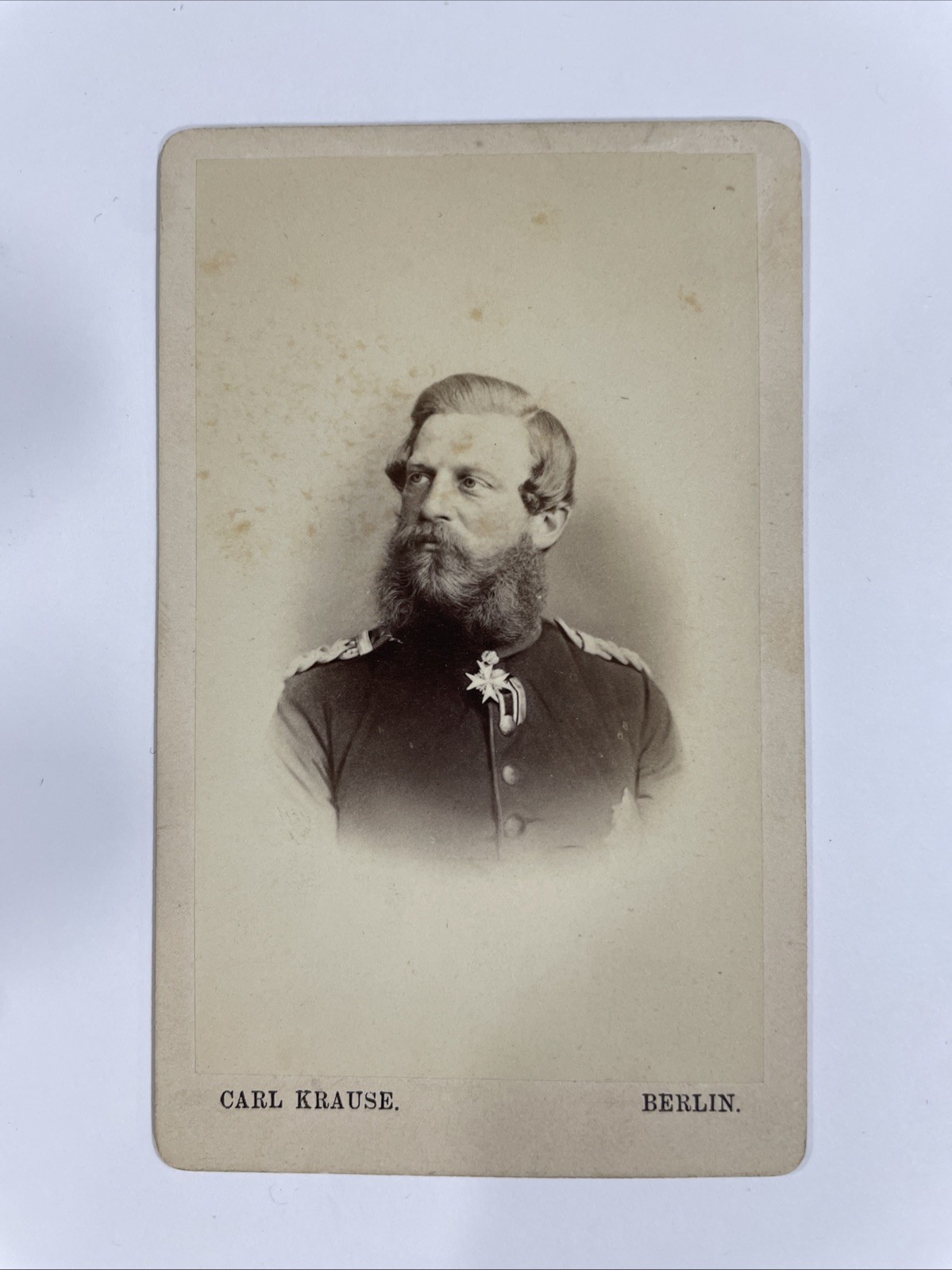 Civil War Carte De Visite CDV Friedrich III Wilhelm Kaiser Of Prussia