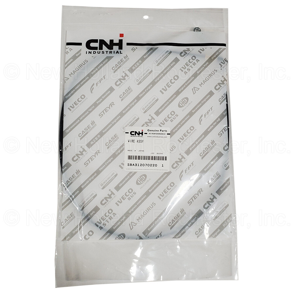 New Holland 33.5" L Hand Throttle Cable Part # SBA312070220