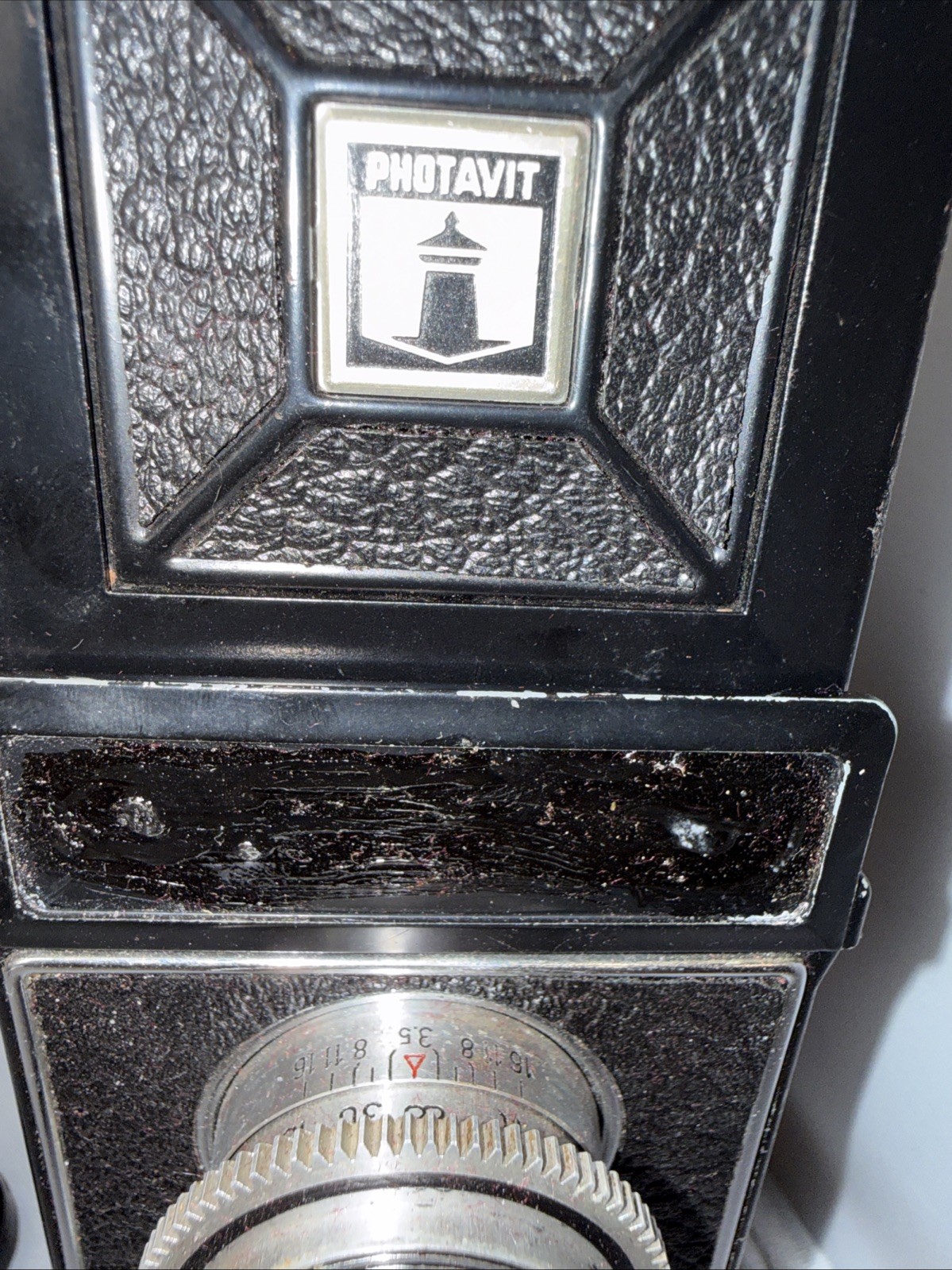 Antique Photina Reflex Camera With Case Untested