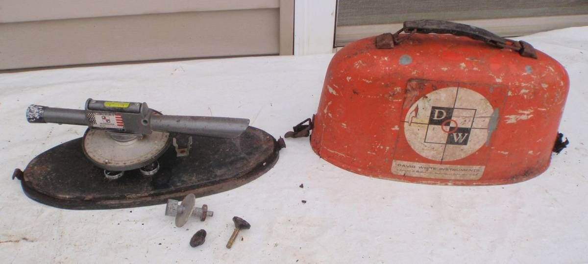 Vintage David White Instruments Transit Level