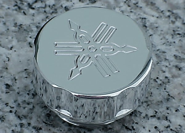 Yamaha Virago XV 535 VStar V-Star XVS 650 1100 1300 CHROME OIL CAP