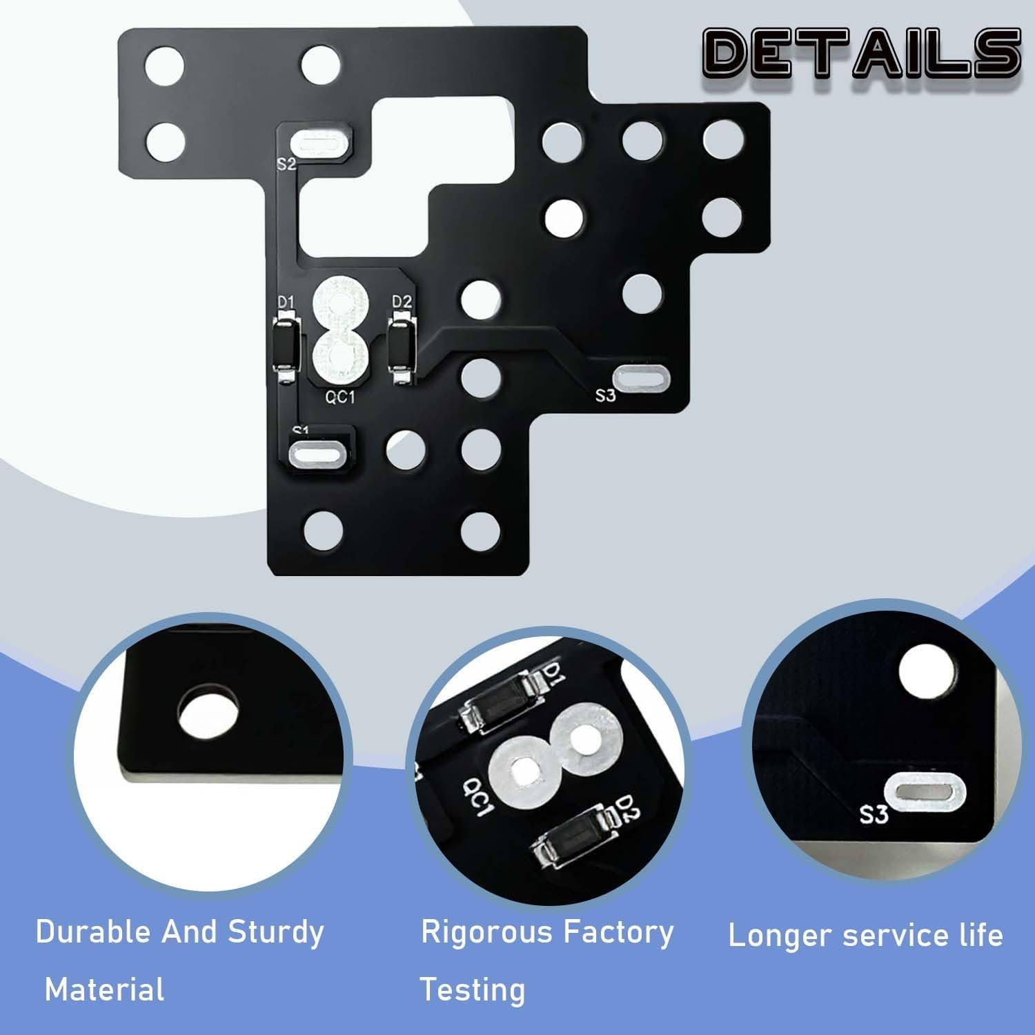 6 High Mod Headlight Module for 2003–2007 Chevy Silverado GMC Sierra Trucks