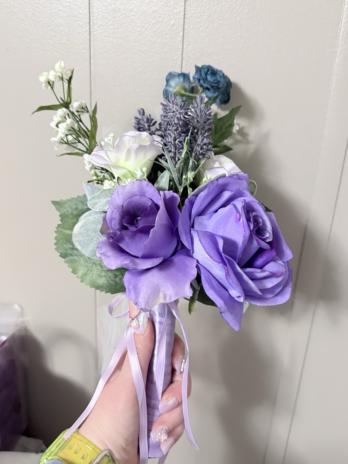 Wedding Boutonniere, Bouquet, Decor 15 Lot