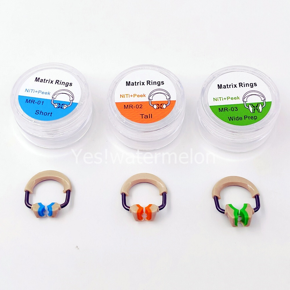 Dental Matrix Bands Ring Sectional Matrice Clamp 3D Separator Fit for Garrison