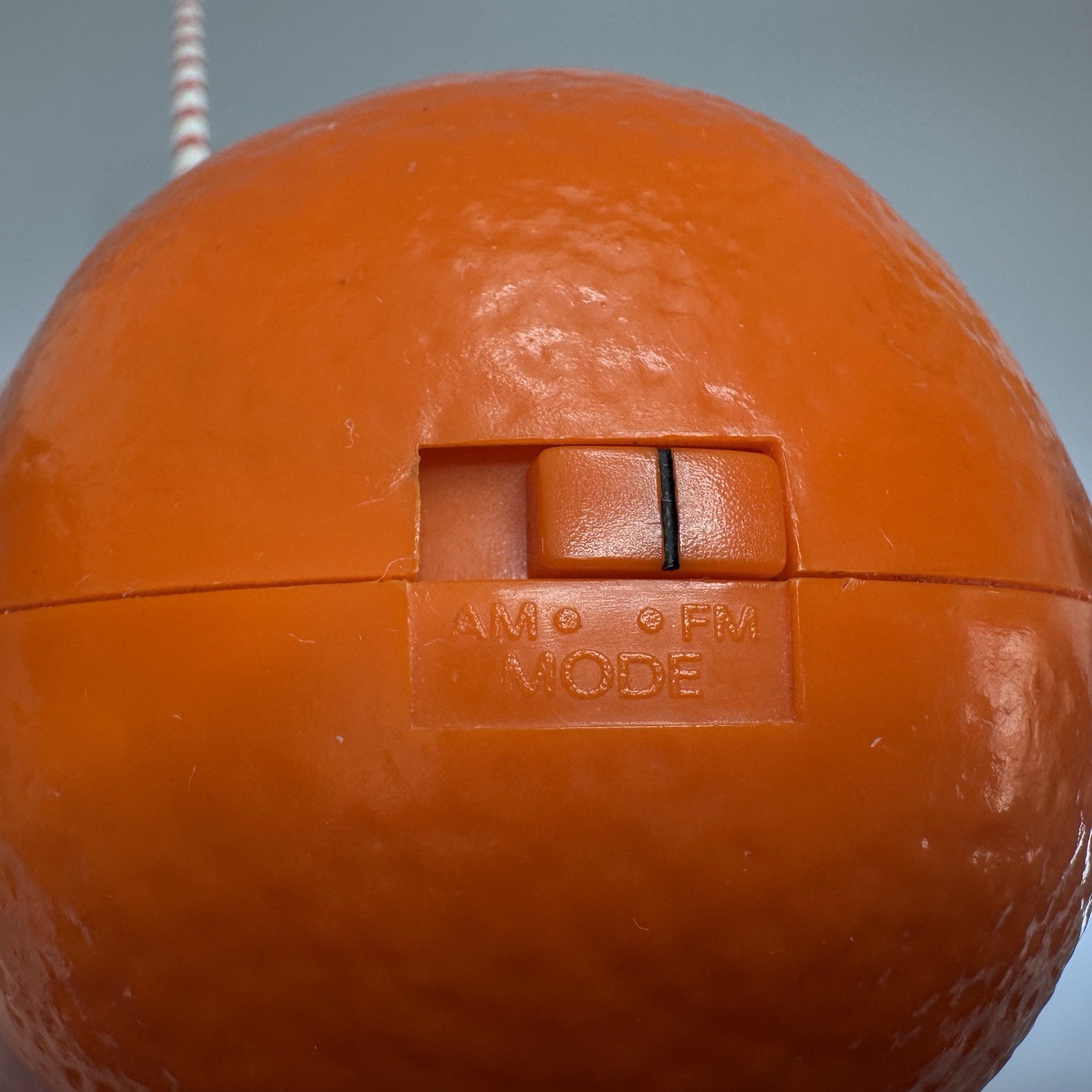 Vtg Tropicana Pure Premium Orange Radio AM/FM Straw Antenna 1980s 1990s NICE!