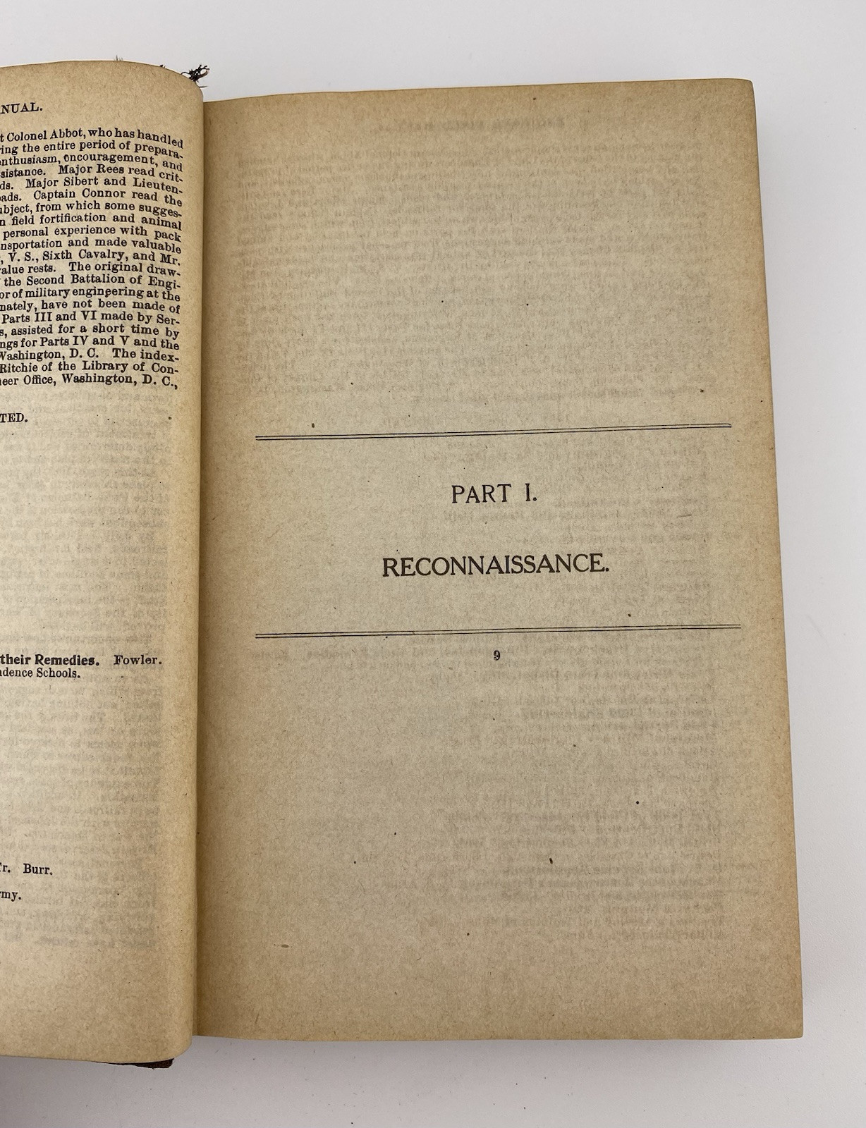 1917 War Department Engineer Field Manual Reference Data Guide Book Doc #355