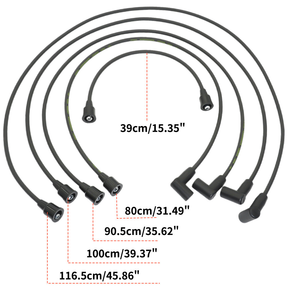 For Wisconsin VE4D VF4D VH4D VG4D W4-1770 Engines Spark Plug Wire Set