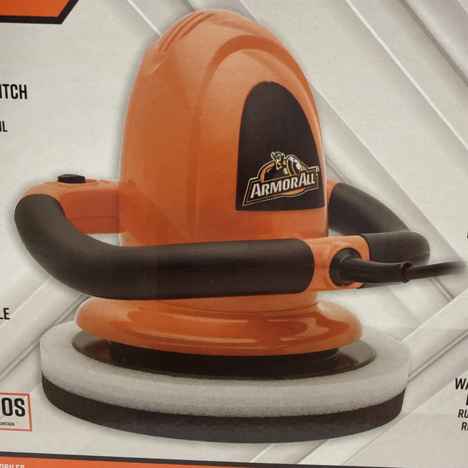 Armor All Car Buffer/Polisher, 10 Inch Orbital, Electric, Variable Speed AA10BP