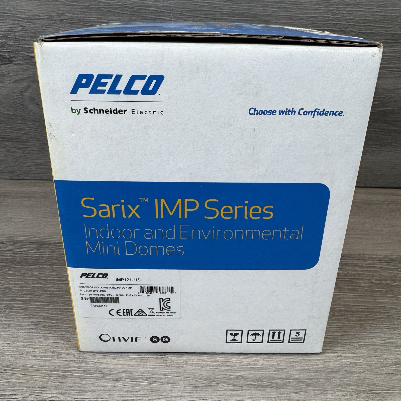 PELCO Sarix IMP Series Imp121-1IS Indoor and Environmental Mini Dome