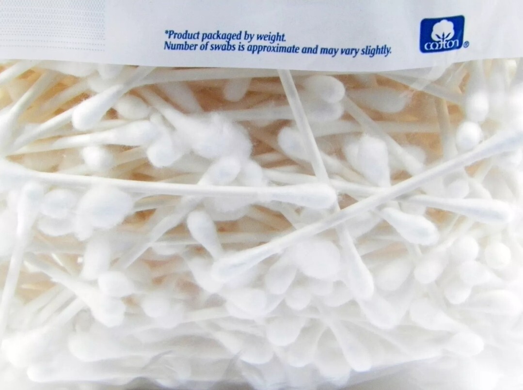 Q Tips Cotton Swab Double Tipped 1000 Count Manicure Pedicure Cleaning Detailing
