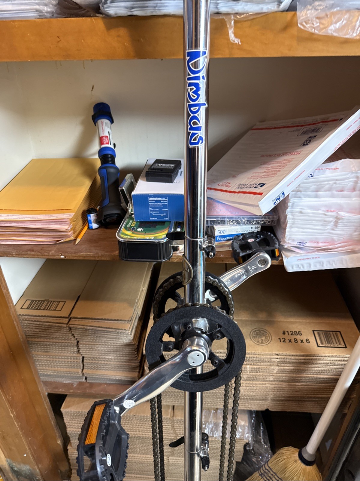 Nimbus Giraffe Unicycle Chrome Nimbus Performers Circus Monowheel 6/7+ Foot Tall