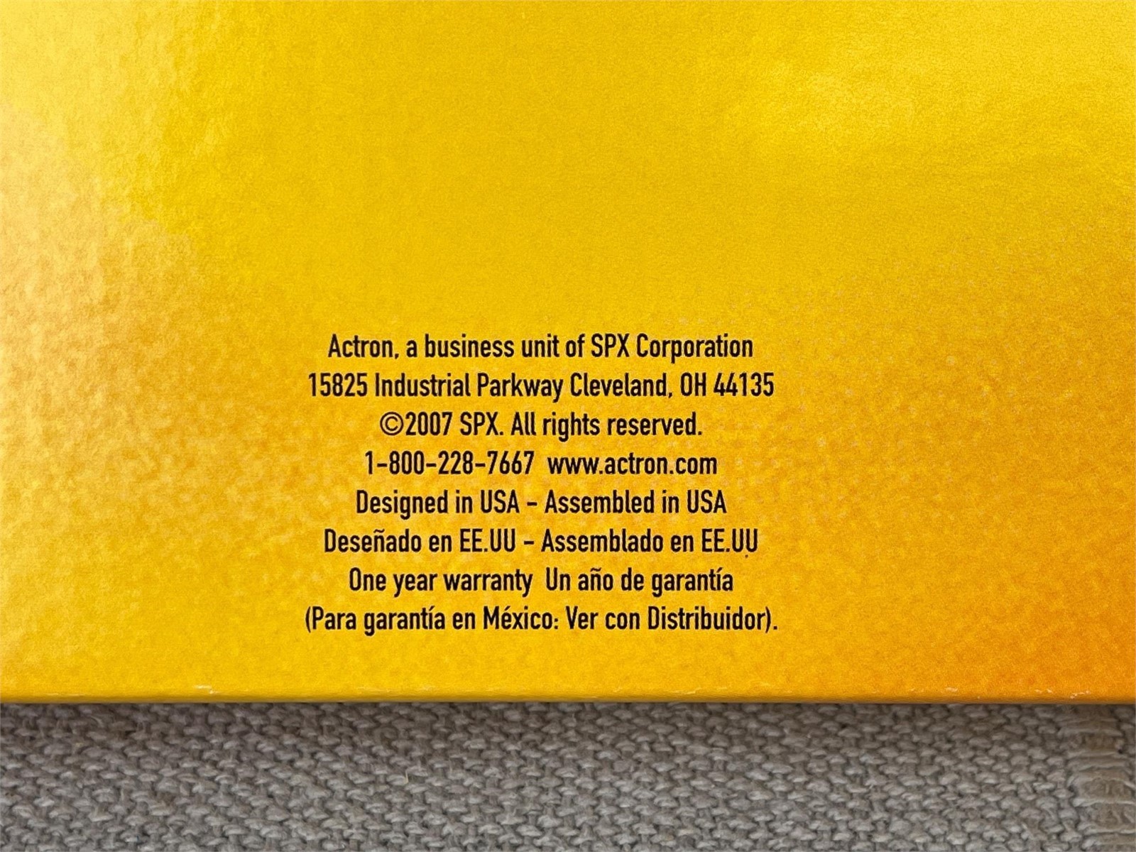 Actron Inductive Timing/Strobe Light CP7504 - Made In USA