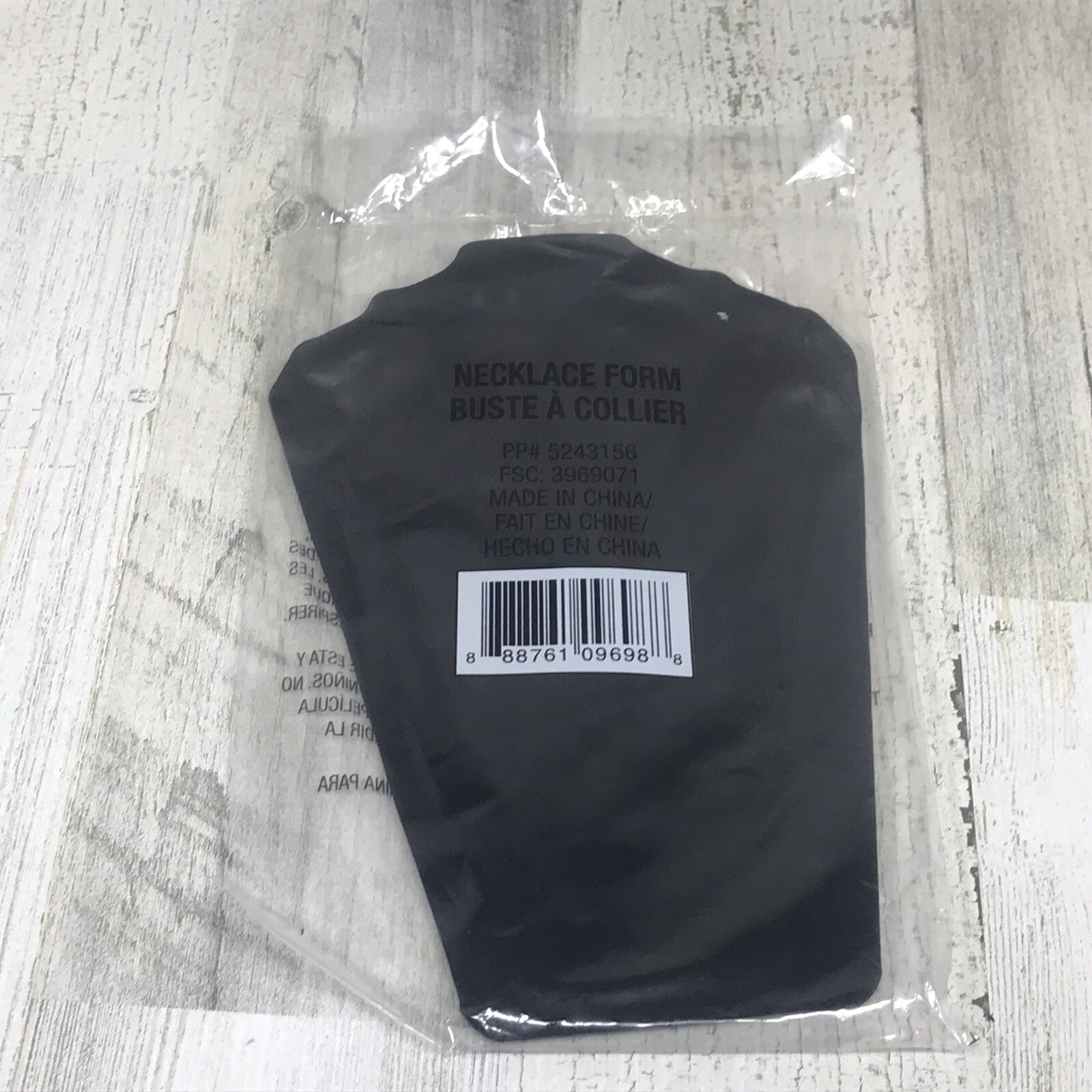 Lot of 2 Necklace Form Display - 9.25” - New / Sealed