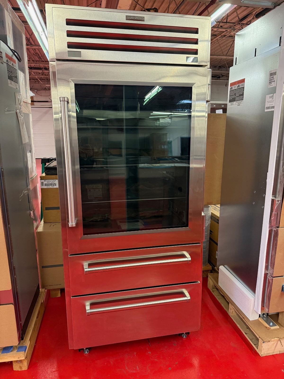 36” Subzero Refrigerator Freezer PRO3650GRH (Used 2024)