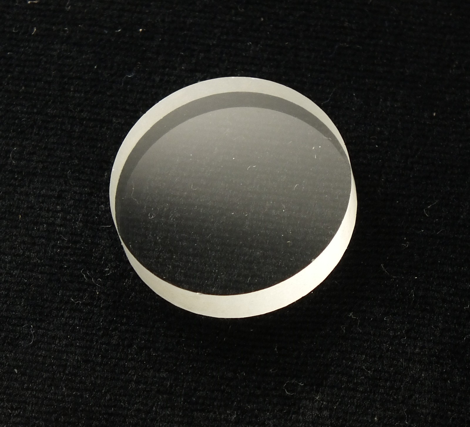 24mm Dia. Optical Flat /Reference Grade Flatness Gage, 0.000001", 1/20 Wave Band