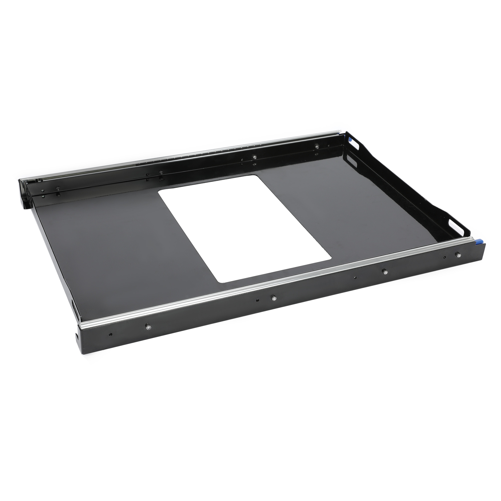 New Cooler Slide Out Tray For Portable Refrigerator Car Fridge w/Tie-down Straps