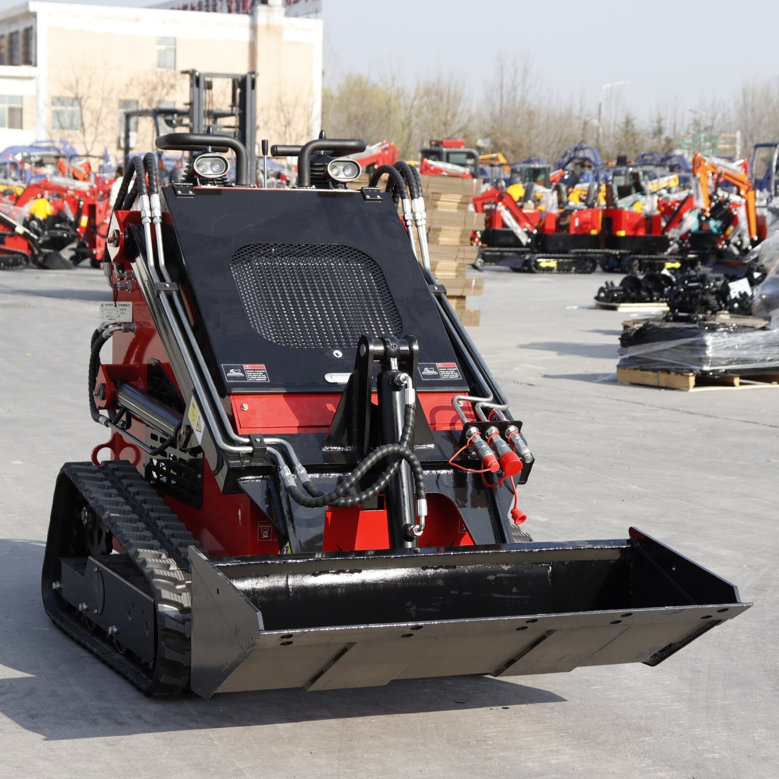 FREE SHIPPING 2025 Mini Skid Steer Loader 13.5HP EPA B&S Petrol Engine USA STOCK