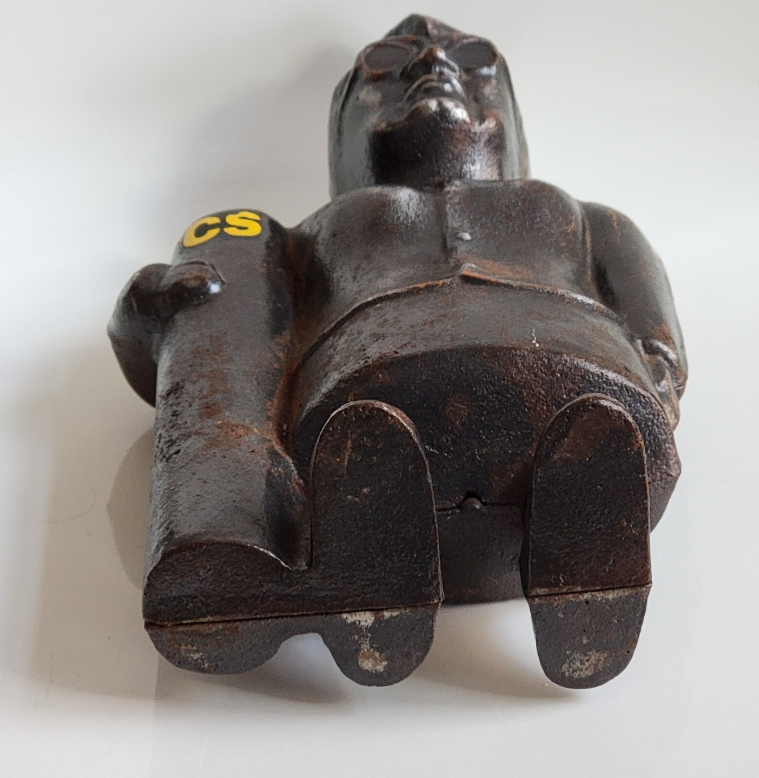 JANET RENO Cast Iron Bank WACO Siege ©1995 The Not Politically Correct Co RARE