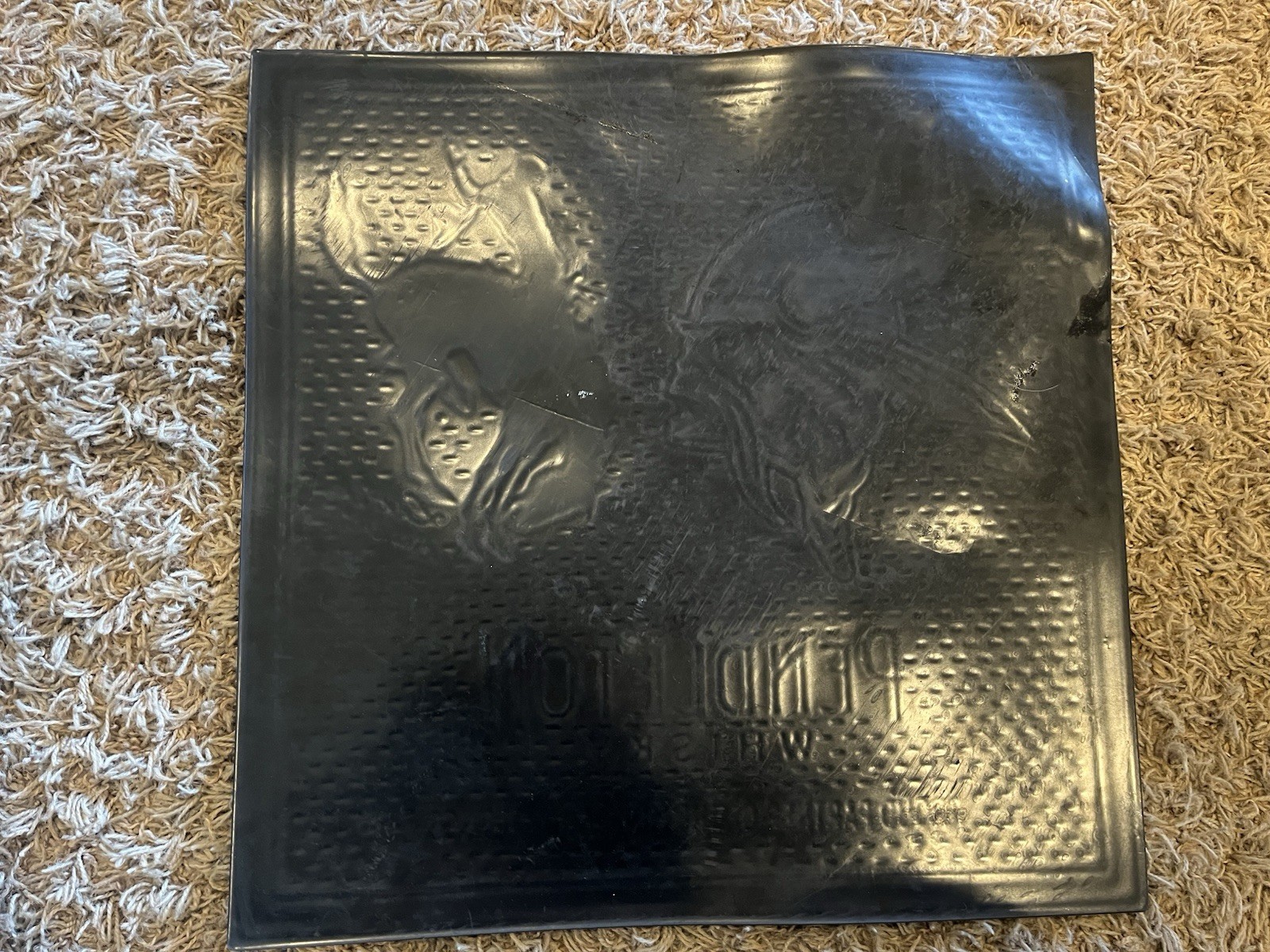 Minnesota Vikings Pendleton Whiskey Bar Spill Mat Rubber Let Er Buck Football MN