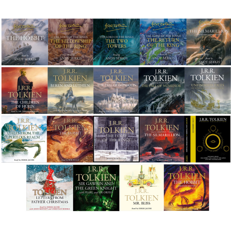 J.R.R. Tolkien - Lord of the Rings - MP3 USB 40 Audiobook Series Collection
