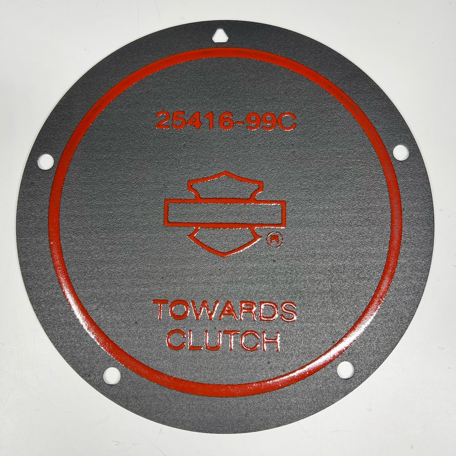 Harley Davidson 25416-99C Gasket Clutch Cover Genuine OEM New NOS 7” Round