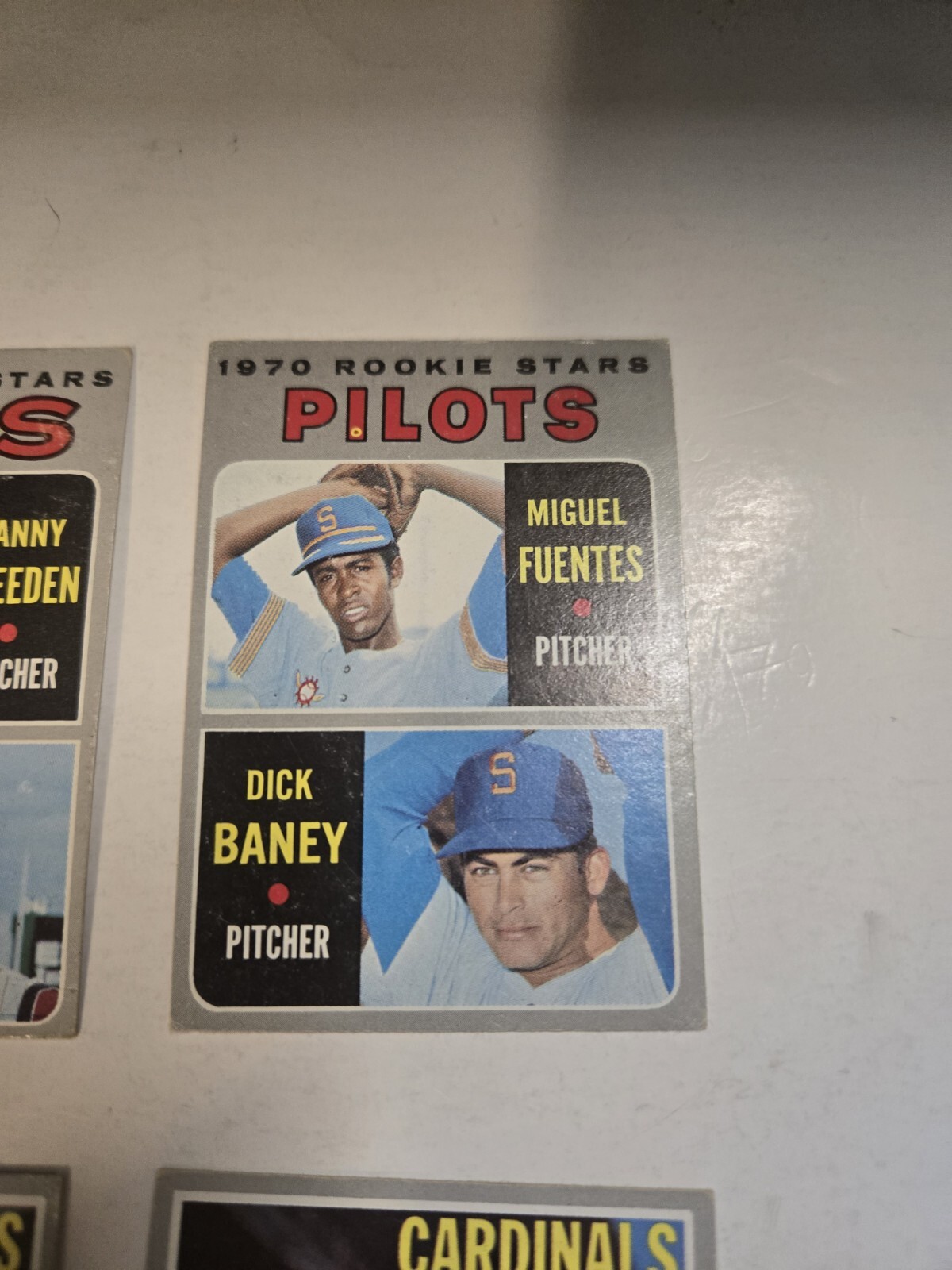 1970 Topps #40 RICH ALLEN # 7 36 56 88 90 incs Rookies. (6) card baseball LOT
