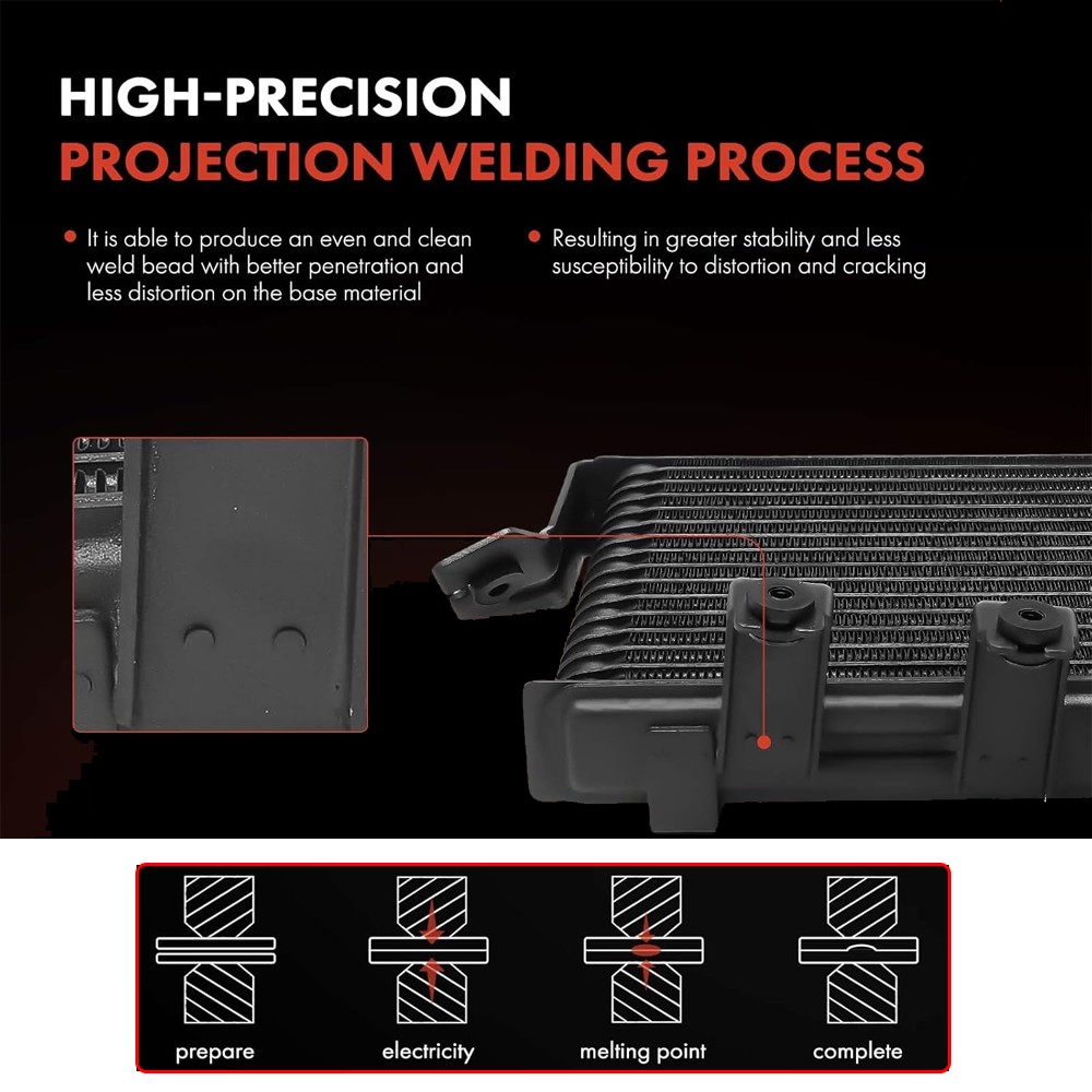 Automatic Transmission Oil Cooler For 13-19 Infiniti Jx35 Qx60 Nissan Pathfinder