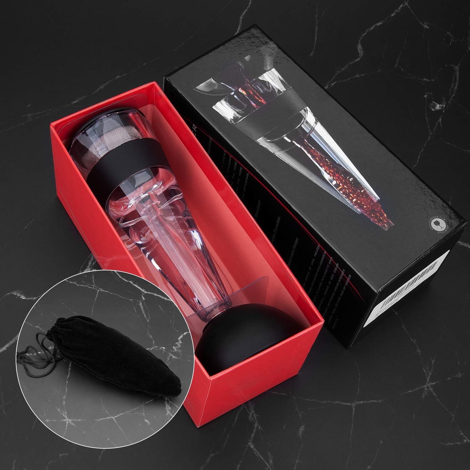 Wine Aerator Purifier Professional Decanter Pourer Home Wine Dispenser Portable