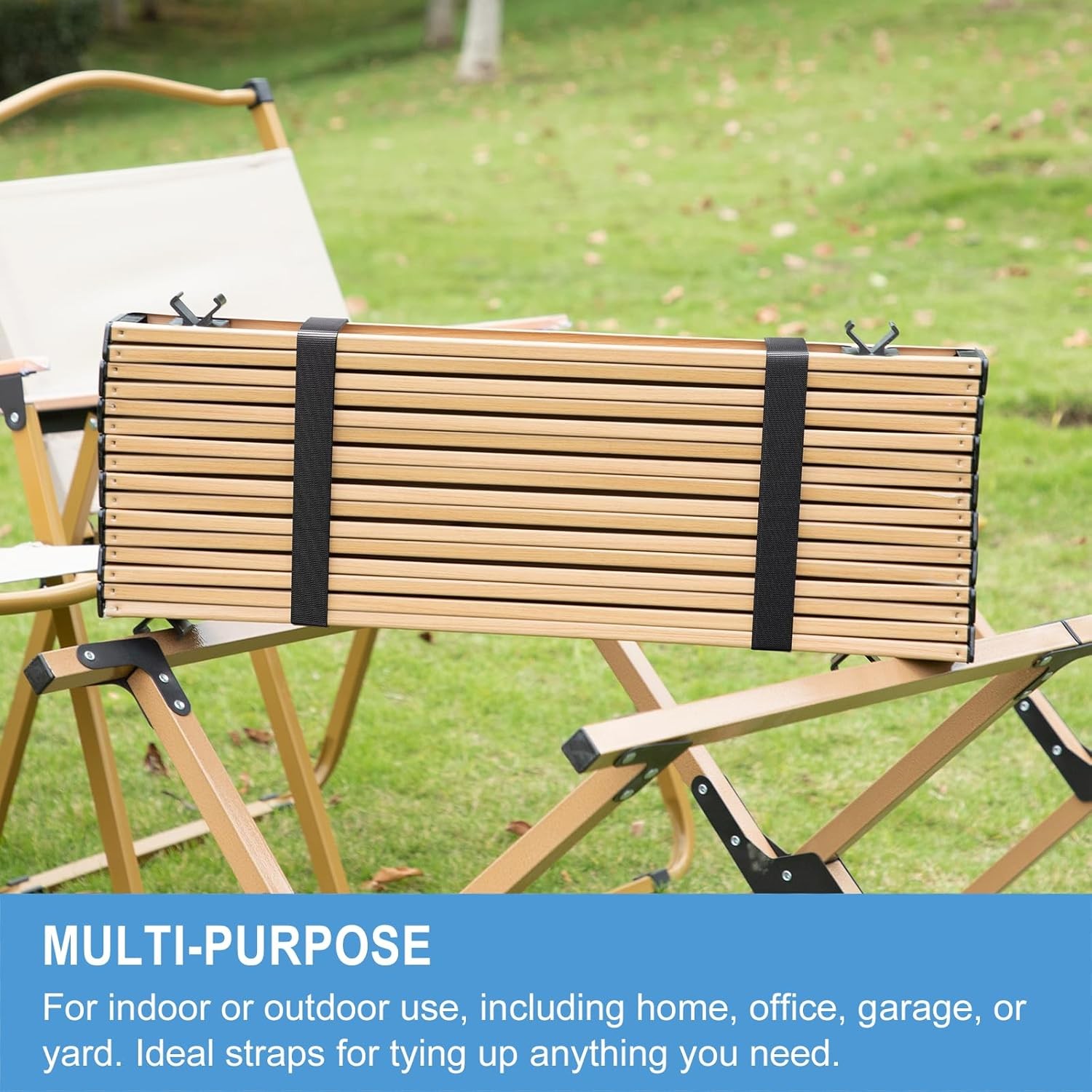 Double-Sided Hook and Loop Straps, Self-Gripping, 2 Inch Wide, Cut to Length, He