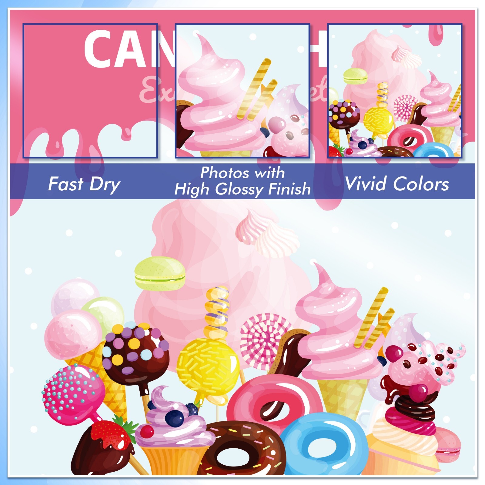 100 Sheet Koala Thin Photo Paper 8.5x11 Glossy 30lb 115g Inkjet Printer Chip Bag