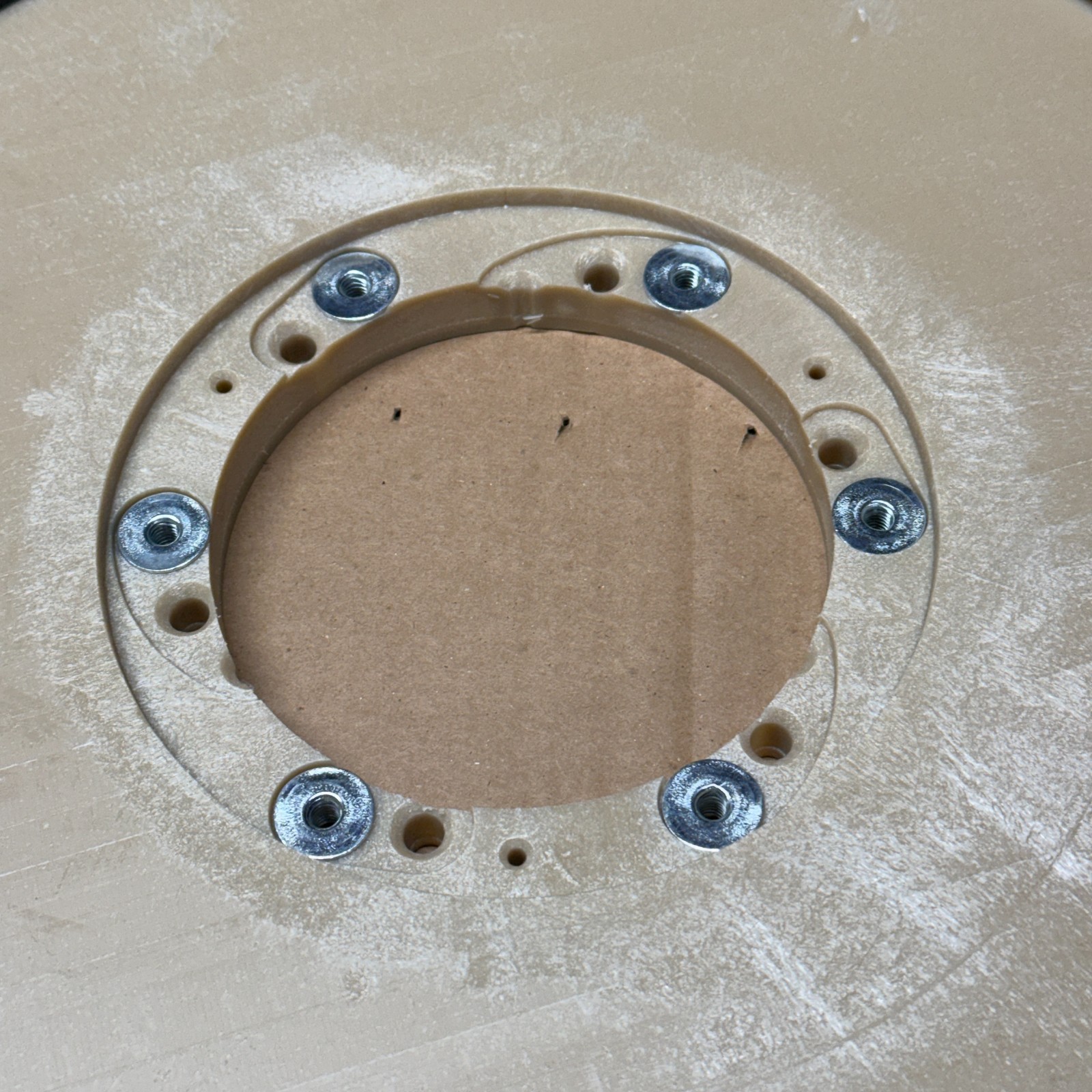 NOS DIAMABRUSH 912001240 Polymer Polishing Abrasive Pad 400 Grit 20" Diameter