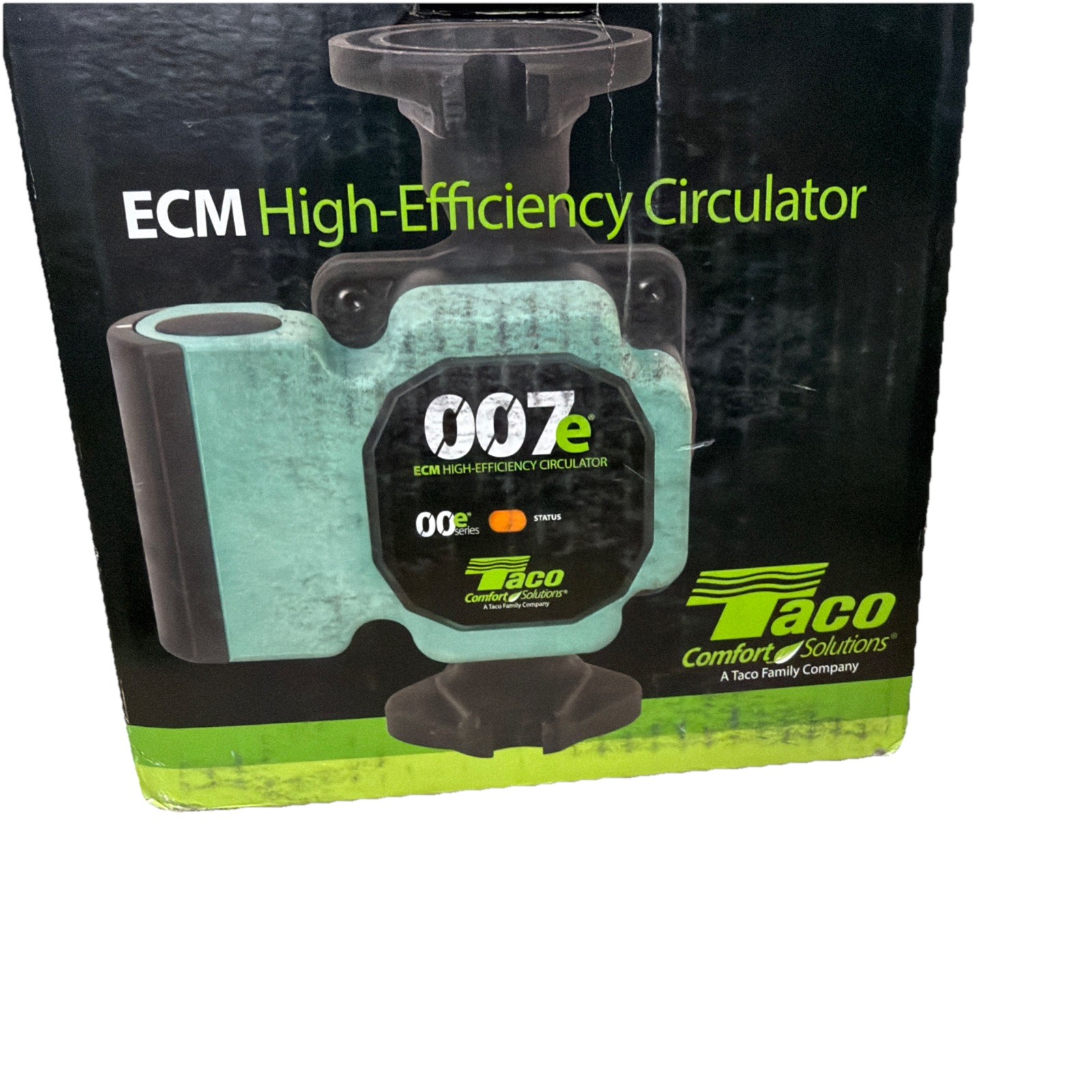 Taco Comfort Solutions Cast Iron ECM High-Efficiency 2-Flange Circulator Pump