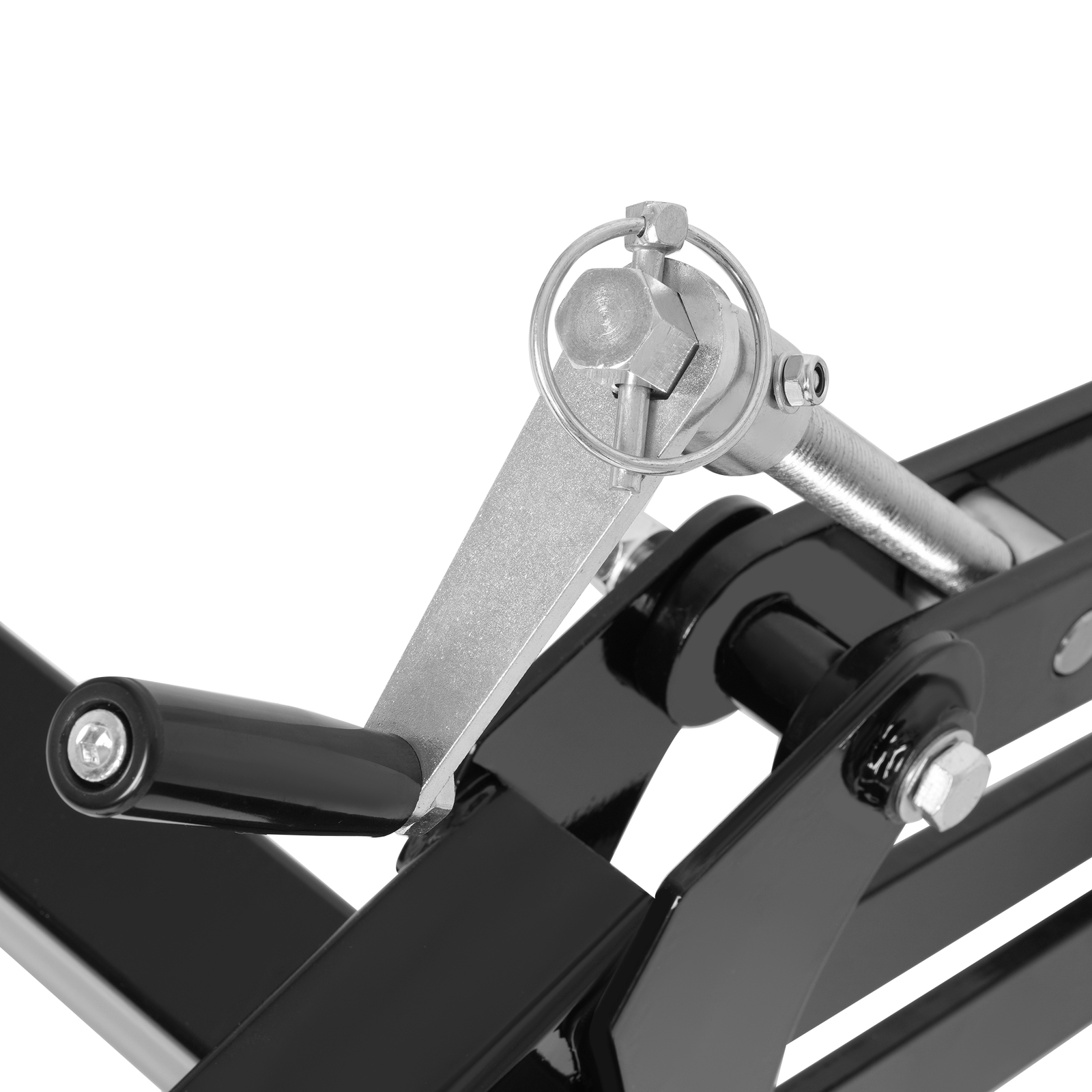 Black Manual Quick Implement Lift 50 Inches For ATV / UTV with 2" Receiver