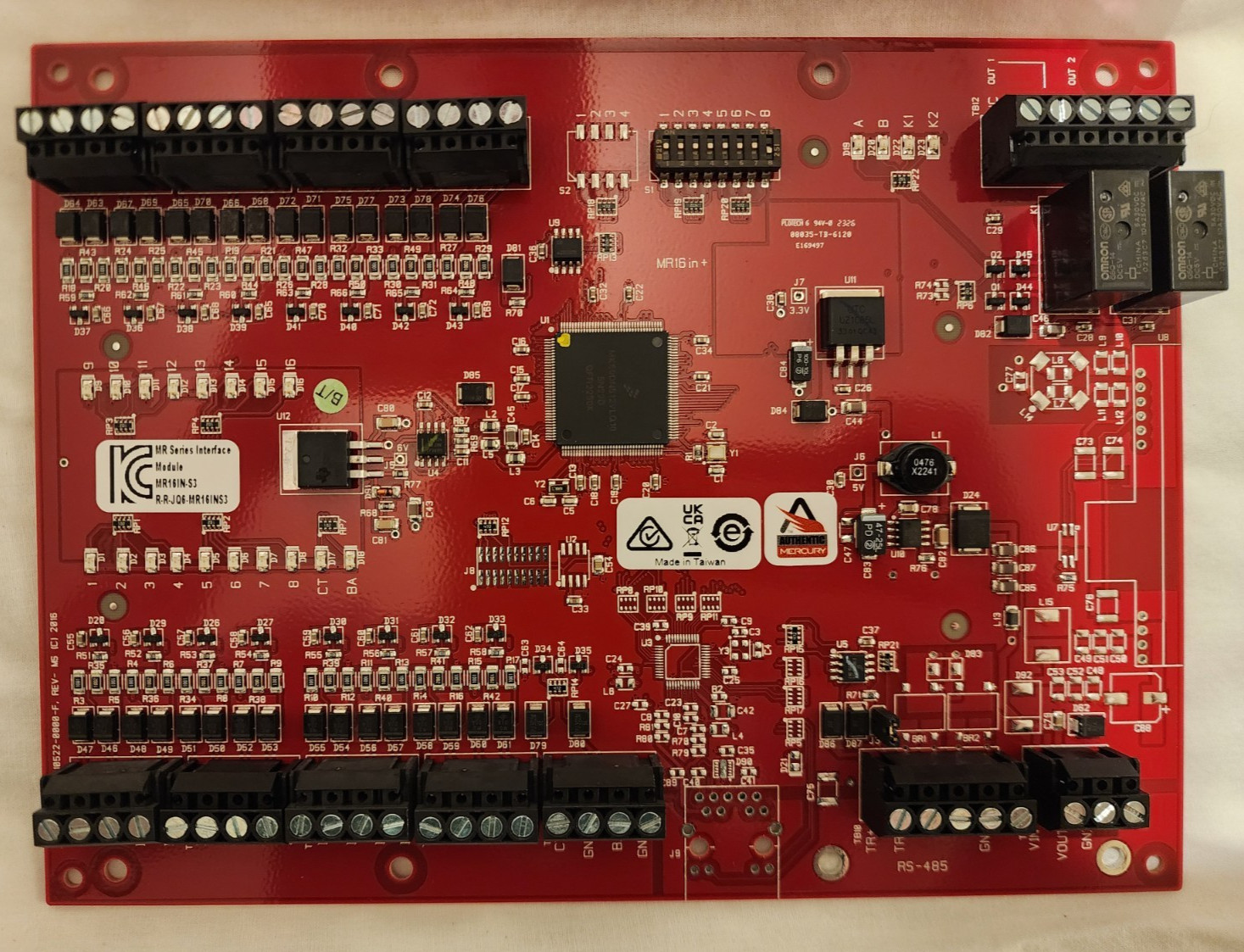Lenel LNL-1100-S3 Security Alarm Input Control Module Board