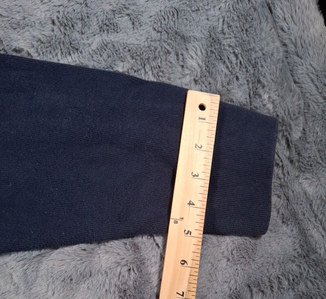 Polo Ralph Lauren 1/4 Zip Sweater Mock Neck Size Extra Large Blue Pullover