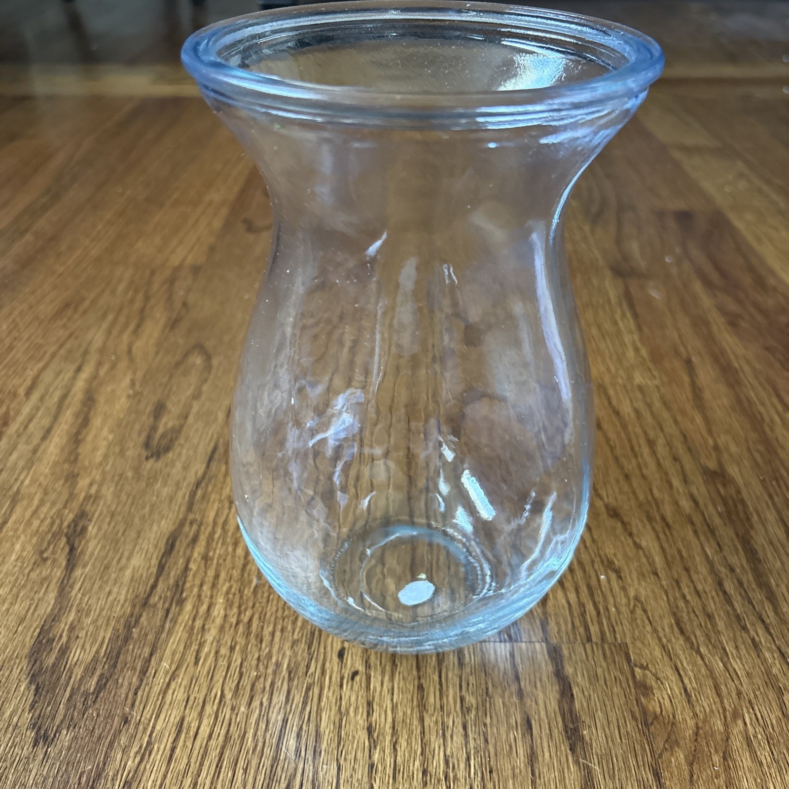 Clear Glass Vase
