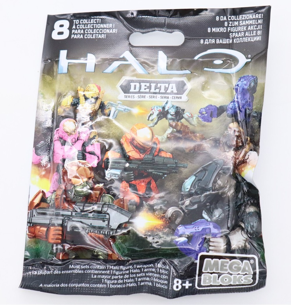 Halo Mega Bloks - Delta Series - 1 Minifigure Blind Bag -