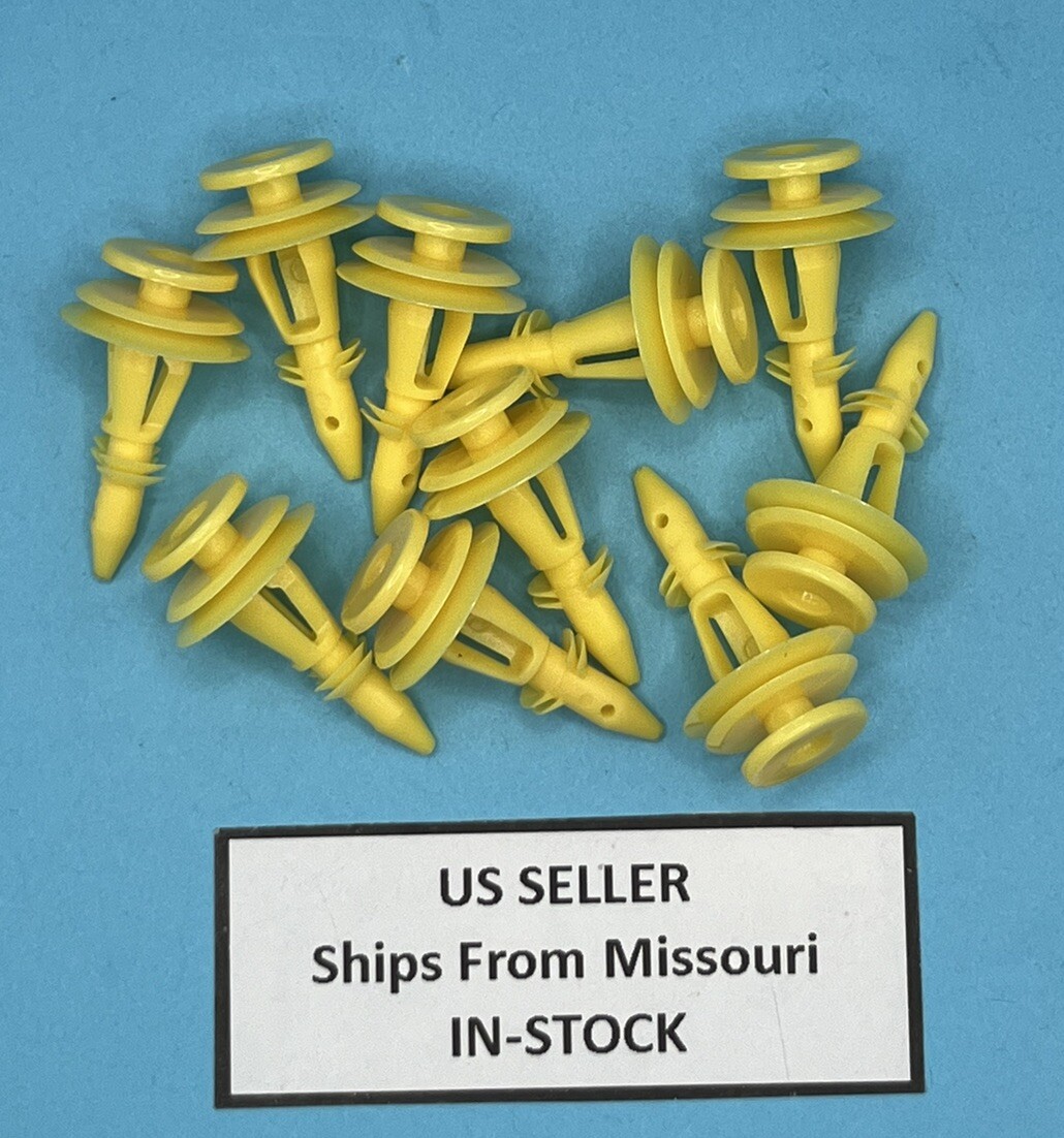 (Pack of 10) Lift Gate Trim Panel Retainer Clips for Jeep Grand Cherokee 6502991