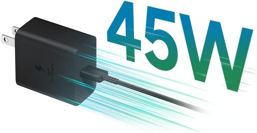 Original Samsung Galaxy S25/S24/S23 +/Ultra 45W USB-C Super Fast Charger & Cable