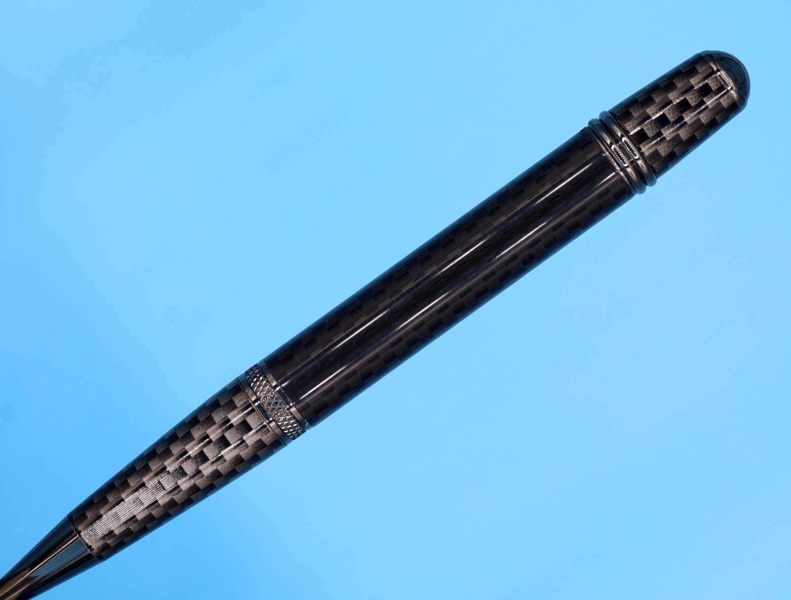Carbon Fiber Sierra Nomad Ballpoint Pen – Handmade Twist Design – Speed Inspired