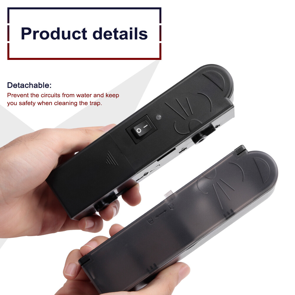 Electronic Mouse Trap Victor Control Rat Killer Pest Electric Rodent Zapper US