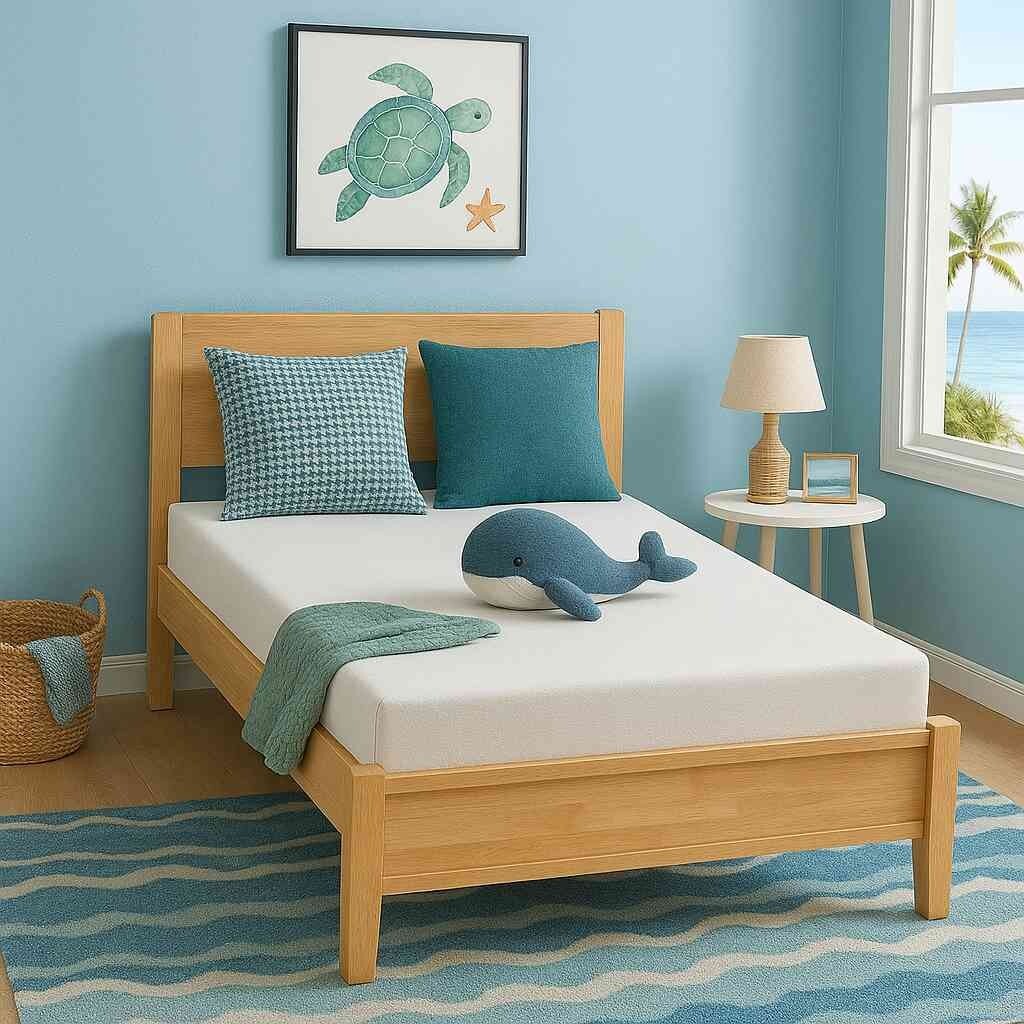 Gel Memory Foam Medium-Firm Mattress, CertiPUR-US Certified, Mattress in Box