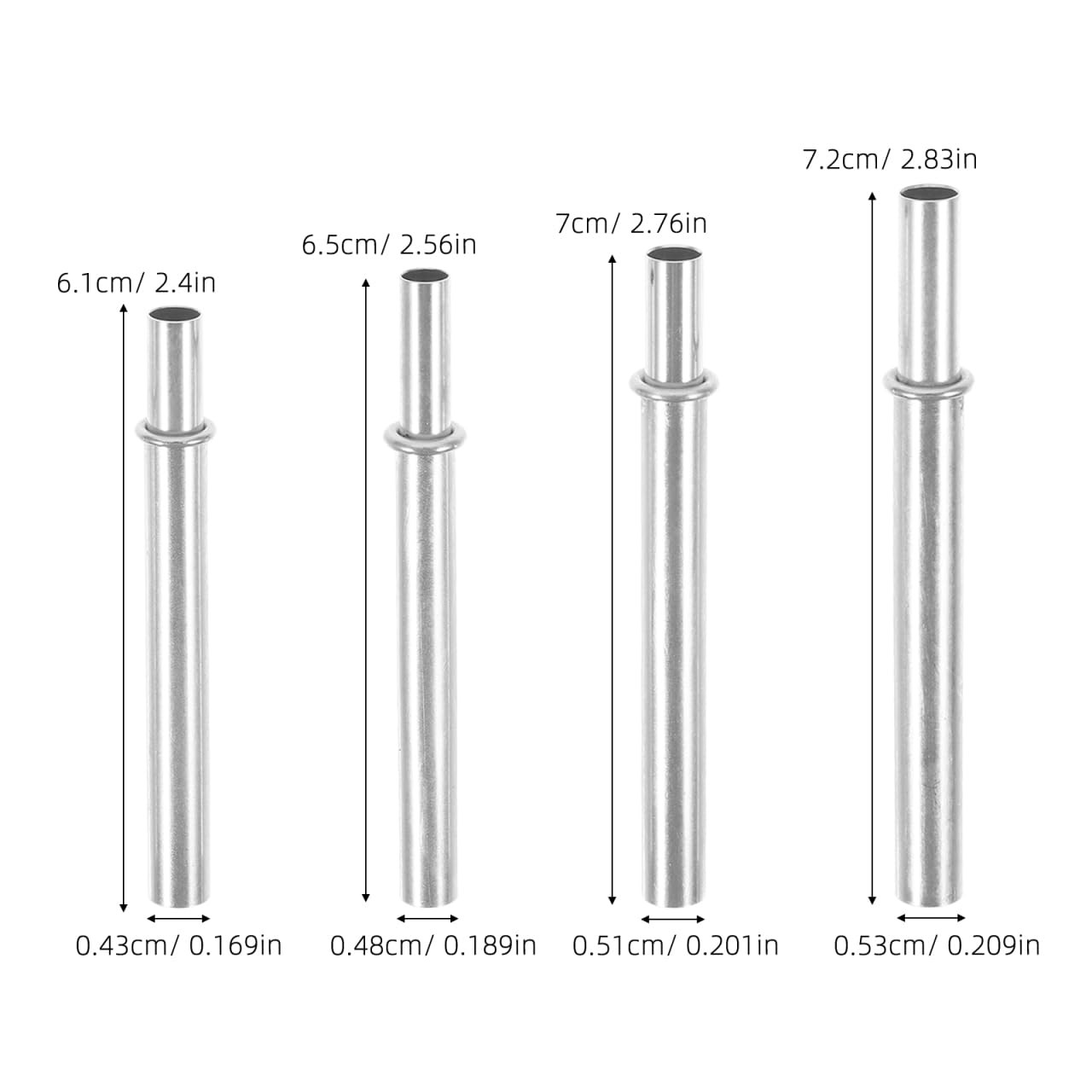 Milisten Fishing Rod Ferrule Connector Tube 2.95 7.50X0.50X0.50CM, As Shown