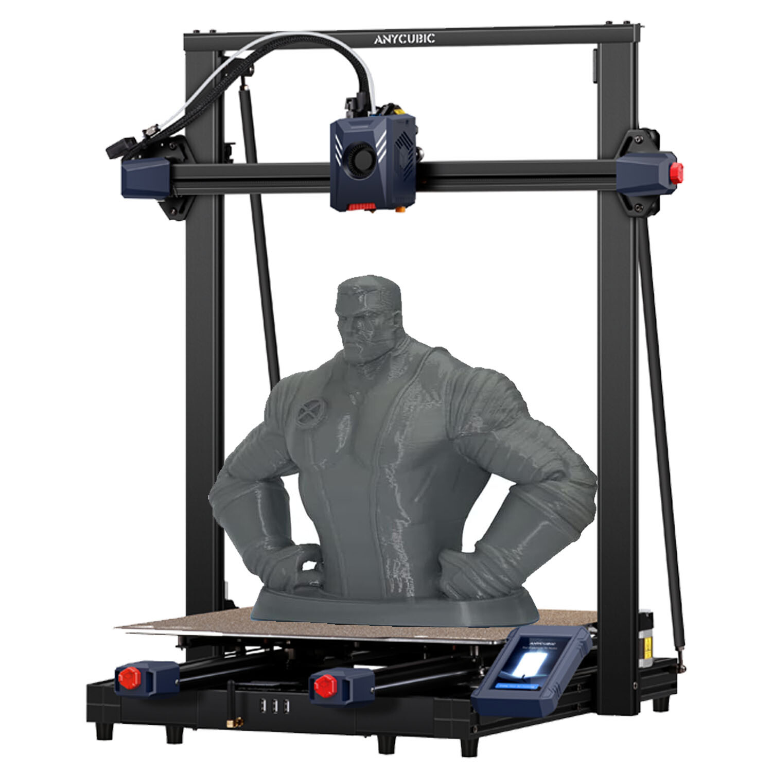 ANYCUBIC Kobra 2 Max 3D Printer Large Size 420*420*500mm 500mm/s Speed Printing