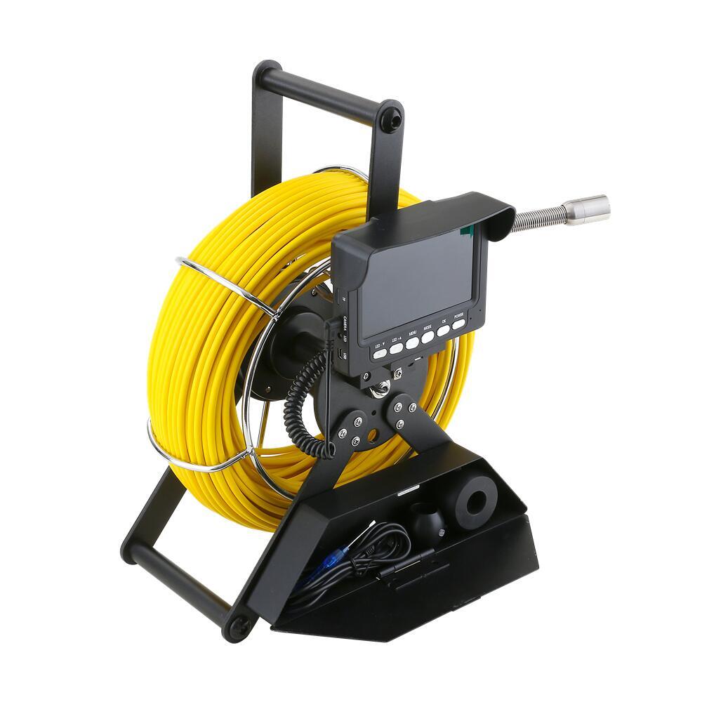 Pipe Inspection Camera 30M Sewer Drain Camera Video Endoscope 4.3inch Monitor