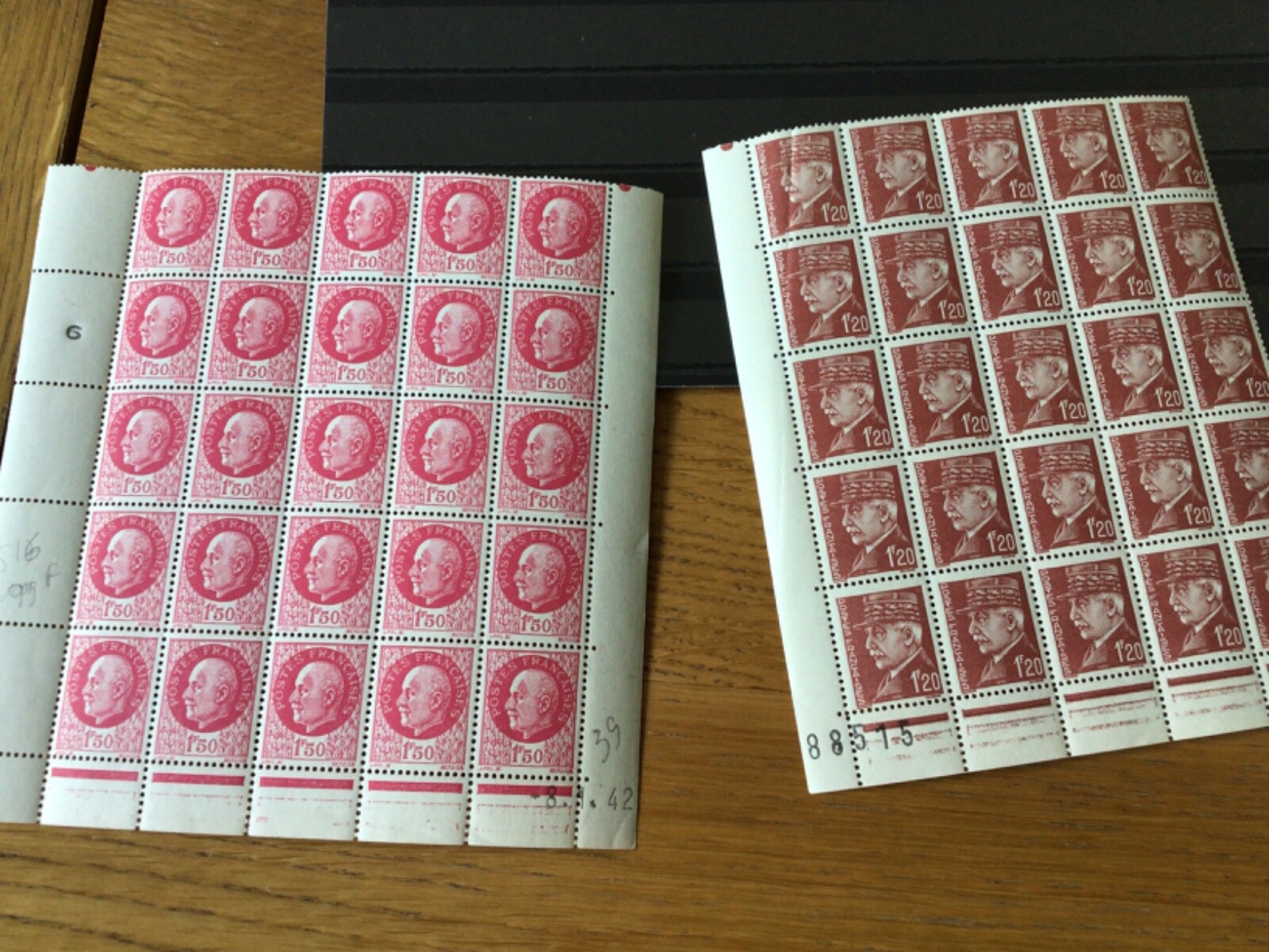 France 1942 mint never hinged stamps A6648