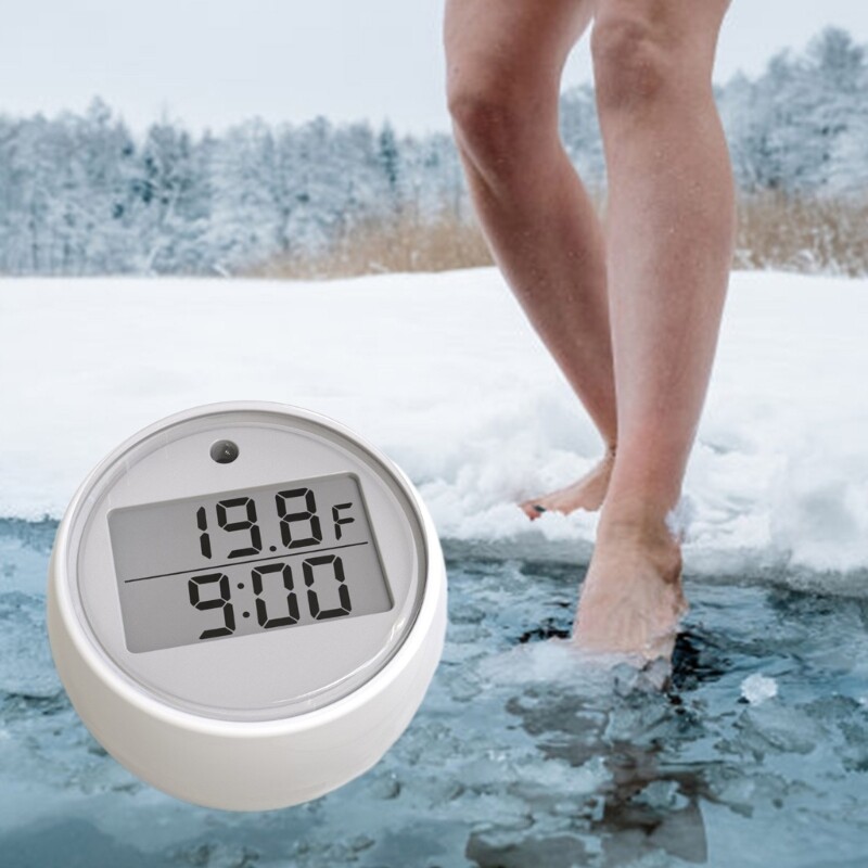 Digital Pool Thermometer Waterproof Swimming Pool Thermometer Floating EasyReads