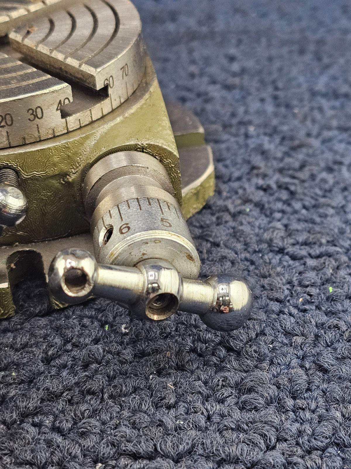 Precision Small Rotary Table For Watchmakers, Jewelry, Milling Tool